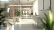 © Johannes - Nice modern office with beautiful long office corridor with and defocused room background concepts and ideas for business presentation background, wallpaper and backdrop ideas for corporate and comme