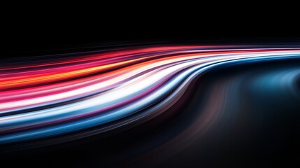 Wall Mural - Captivating Light Trails in Motion