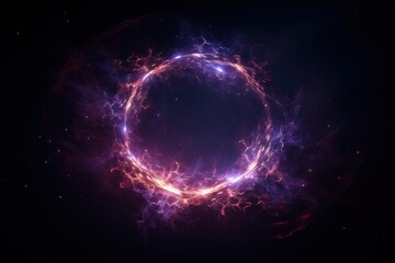 Wall Mural - light particle astronomy universe outdoors.