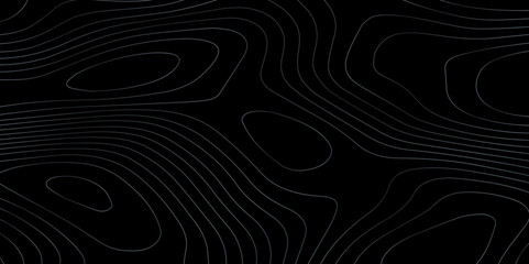 Wall Mural - abstract light pattern vector illustration. topographic map background concept. vibrant neon lights 