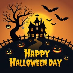 Happy Halloween Day Celebration