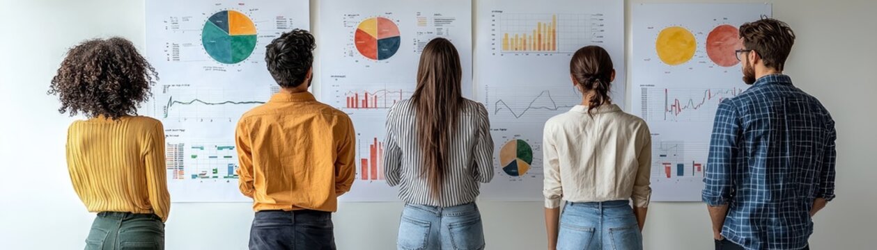 team planning in modern office environment