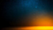 © Galeno - dark noisy background yellow orange blue glow grainy texture copy space banner wallpaper design