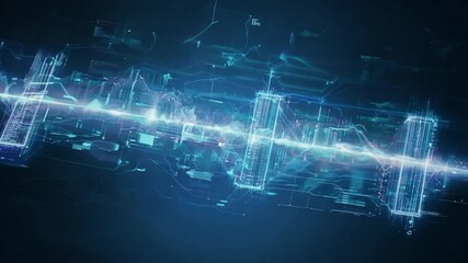 Wall Mural - security dark hacker hacking concepts cyber technology background computer laptop abstract digital a
