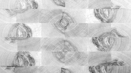 Poster - A wooden surface with a pattern of wood grain. The wood appears to be aged and has a rustic feel to it. The pattern is made up of various shapes and sizes, creating a visually interesting texture