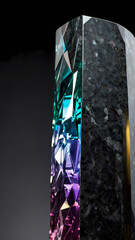 diamond diffraction on black