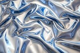 Vagues de cristal bleuté
