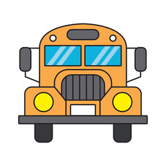 Sticker - transportation school bus