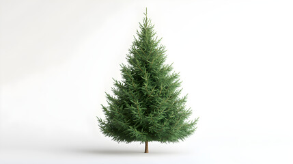 Christmas Tree with a natural shape and no decorations