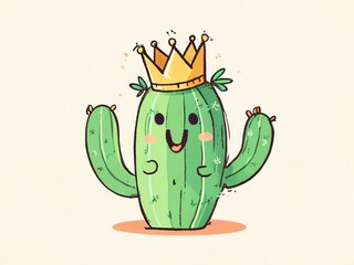 Canvas Print - Cactus King