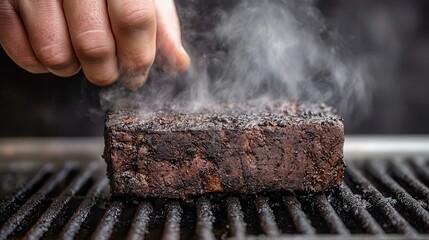 Wall Mural - Perfectly Grilled Steak.