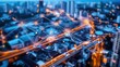 © CreativeSeven  - Visualizing Telecommunication Signal Connectivity An Insight into Urban Network Dynamics and Data Flow