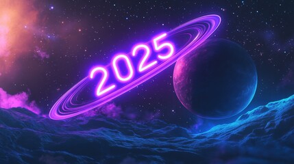 Poster - 2025 Neon Space.