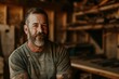 © Suplim - Rugged Bearded Man in Rustic Workshop