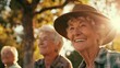 © Suplim - Joyful Senior Women Enjoying Autumn Outdoors
