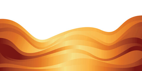 Wall Mural - modern simple gold wave background