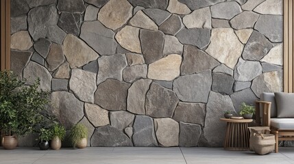 Wall Mural - ancient stone wall - textured stone wall from historic architecture