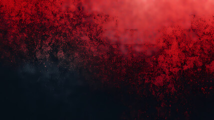 Red black gradient abstract background, grainy noise texture, backdrop for product presentation with copy space. Gradient Overlay. Illustration