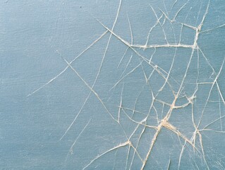 Poster - Abstract Lines and Fractured Pattern on Textured Surface - Modern Art Design