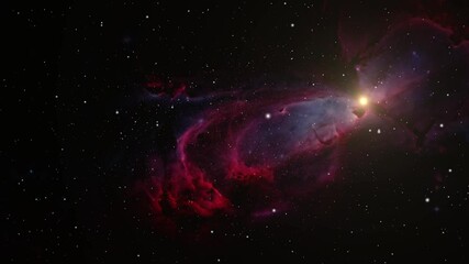 Wall Mural - infinite beautiful cosmos dark nebula