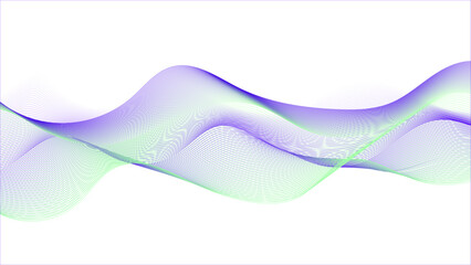 Wall Mural - purple abstract waves that are perfect for backgrounds, abstract background with wavy, flowing lines