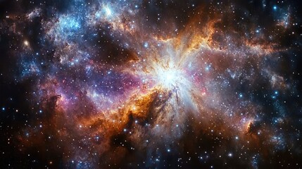 Wall Mural - an ethereal scene of a dwarf galaxy, featuring luminous regions and delicate cosmic structures that 