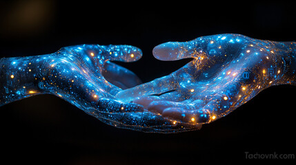 Canvas Print - hand of the person