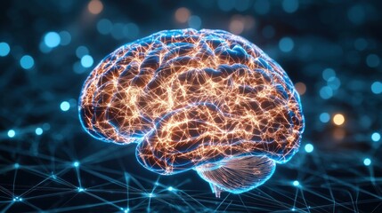Poster - Exploring the intricacies of the human brain a journey through neural networks and connectivity