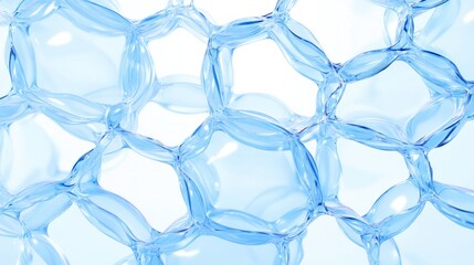 Poster - Exploring the intricate structure of soap bubbles a close-up view of nature's geometry and fluid dynamics