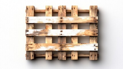 Aufkleber - Rustic wooden pallet texture for creative projects and home decor inspiration