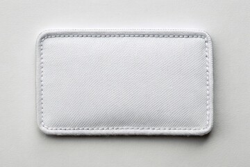 minimalist rectangle patch template for embroidery, iron-on & digital design