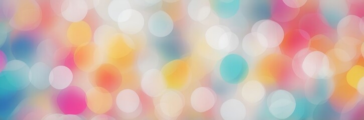 colorful bokeh lights background with blur color gradients