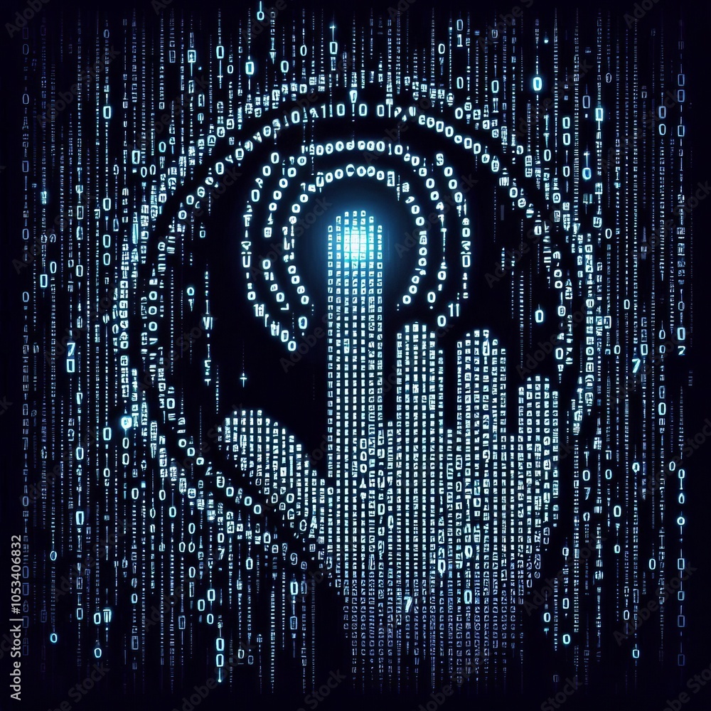 45 ASCII Animation The icon animates through ASCII characters wh Stock ...