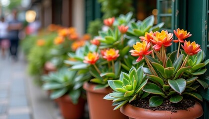  Vibrant blooms add life to the urban landscape