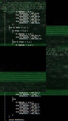 Wall Mural - abstract digital glitch effect with noise looped background for hacked mobile phone screen. error si