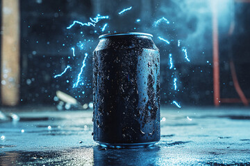 Metallic soda can mockup, Aluminum cans in silver isolated on background,canned with water drops,canned with water drops and ice