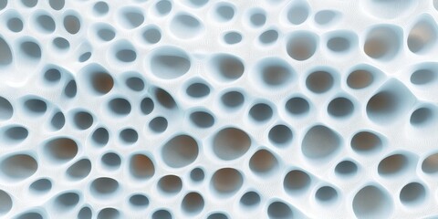 Wall Mural - Abstract White Bubble Pattern Background Design