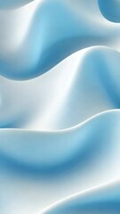 Aufkleber - Abstract wave pattern in blue and white