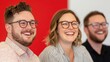 © Intelligent Horizons - Diverse group of coworkers sharing a joyful positive moment together in an office setting with natural lighting and blurred background showcasing a vibrant collaborative work culture