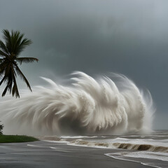 tree on the beach