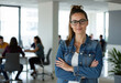 © Limanou Mikael - Confident Woman in Office Environment