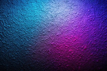 Wall Mural - Reflected blue, black, purple grain texture gradient background noise grungy spray texture bright light and glow rough abstract retro abstract vibe