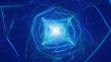 Wall Mural - Futurism background blue abstract Screensaver lights digital art design colourful texture pattern creative wallpaper graphic illustration vibrant modern artistic geometric concept render dynamic futu