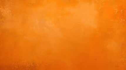 Poster - A vibrant orange background featuring a solid color with a subtle grunge texture, creating an abstract design element. The design is centrally placed on the canvas, leaving large spaces on both sides 