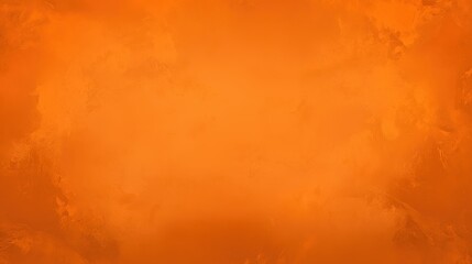 Poster - A vibrant orange background featuring a solid color with a subtle grunge texture, creating an abstract design element. The design is centrally placed on the canvas, leaving large spaces on both sides 
