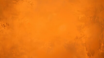 Poster - A vibrant orange background featuring a solid color with a subtle grunge texture, creating an abstract design element. The design is centrally placed on the canvas, leaving large spaces on both sides 