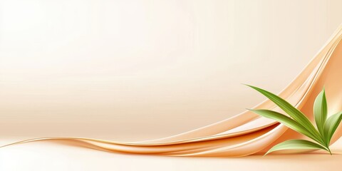 Wall Mural - a minimalistic perfect skin texture background that highlights the beauty of flawless skin, suitable