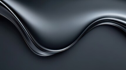 Wall Mural - soft matte black background with minimal reflections, ideal for sleek and modern designs.