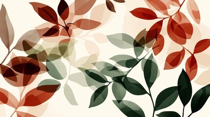 Wall Mural - A calming gradient in earthy tones like terracotta, beige, and olive for a natural, grounded feel.