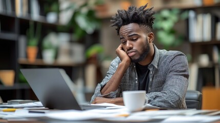 Developer feeling frustrated while debugging a complex code error, common challenges faced in software development